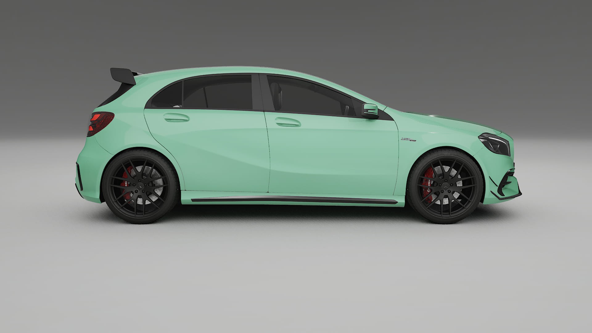Mercedes A45 AMG W176 TPU Lackschutzfolie | DUSTY Farbwechsel PPF – Komplett-Vorgeschnittener Kit