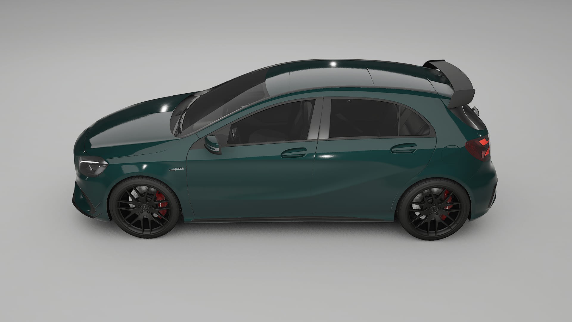 Mercedes A45 AMG W176 TPU Lackschutzfolie | INFERNO Farbwechsel PPF – Komplett-Vorgeschnittener Kit