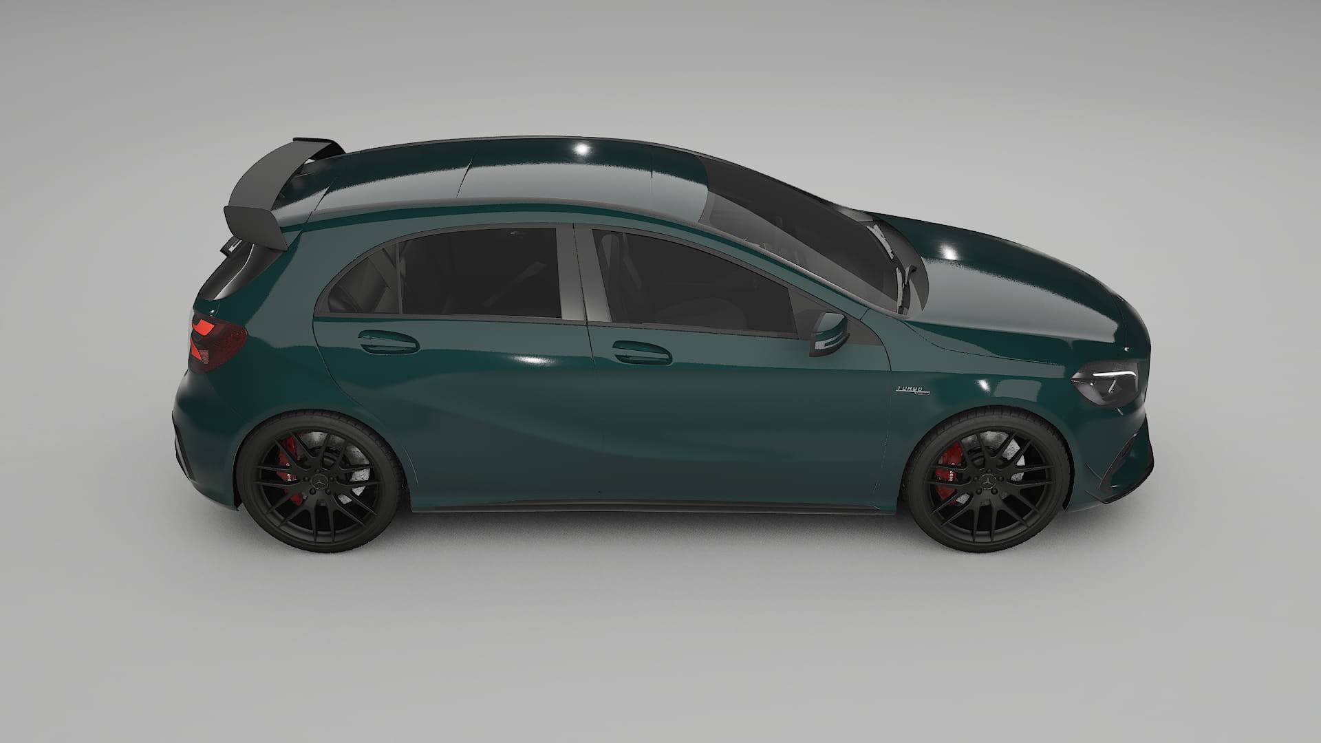 Mercedes A45 AMG W176 TPU Lackschutzfolie | INFERNO Farbwechsel PPF – Komplett-Vorgeschnittener Kit