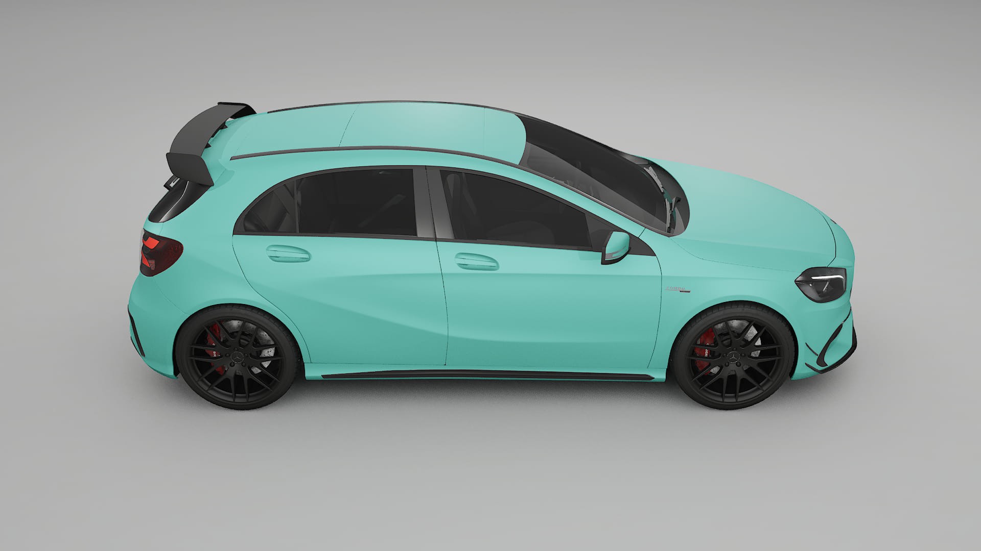 Mercedes A45 AMG W176 TPU Lackschutzfolie | FROST Farbwechsel PPF – Komplett-Vorgeschnittener Kit