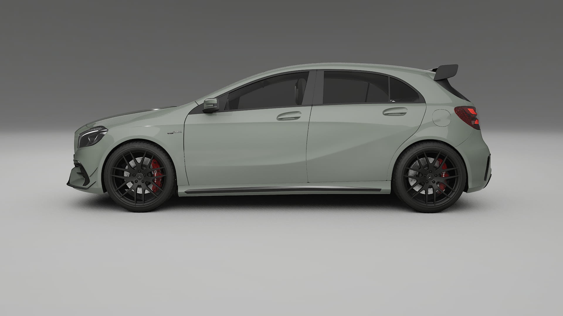 Mercedes A45 AMG W176 TPU Lackschutzfolie | SLATE Farbwechsel PPF – Komplett-Vorgeschnittener Kit