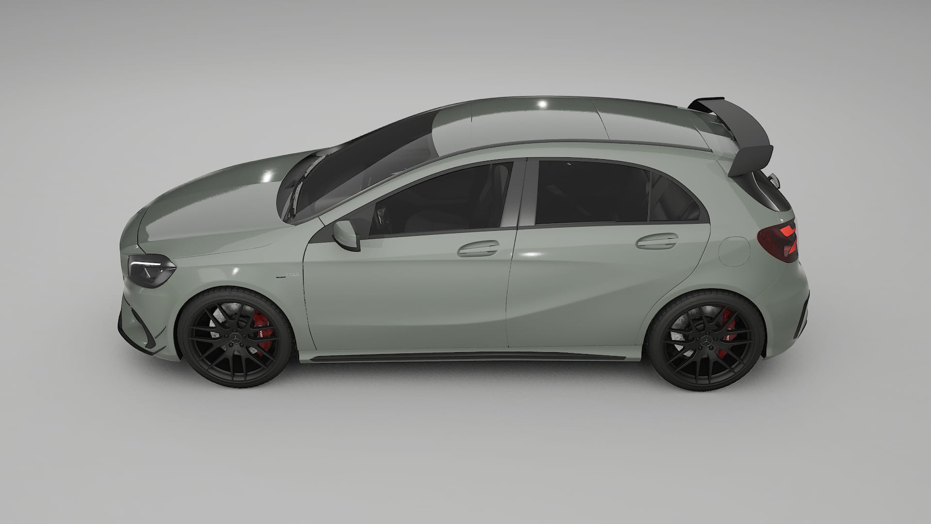 Mercedes A45 AMG W176 TPU Lackschutzfolie | SLATE Farbwechsel PPF – Komplett-Vorgeschnittener Kit