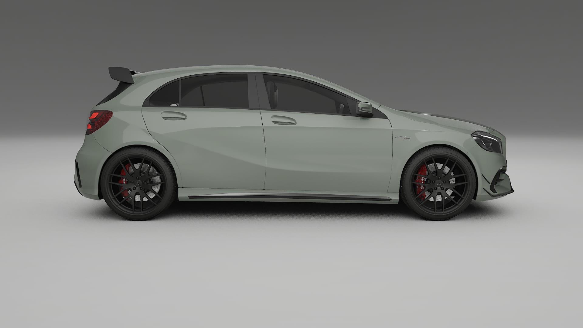 Mercedes A45 AMG W176 TPU Lackschutzfolie | SLATE Farbwechsel PPF – Komplett-Vorgeschnittener Kit