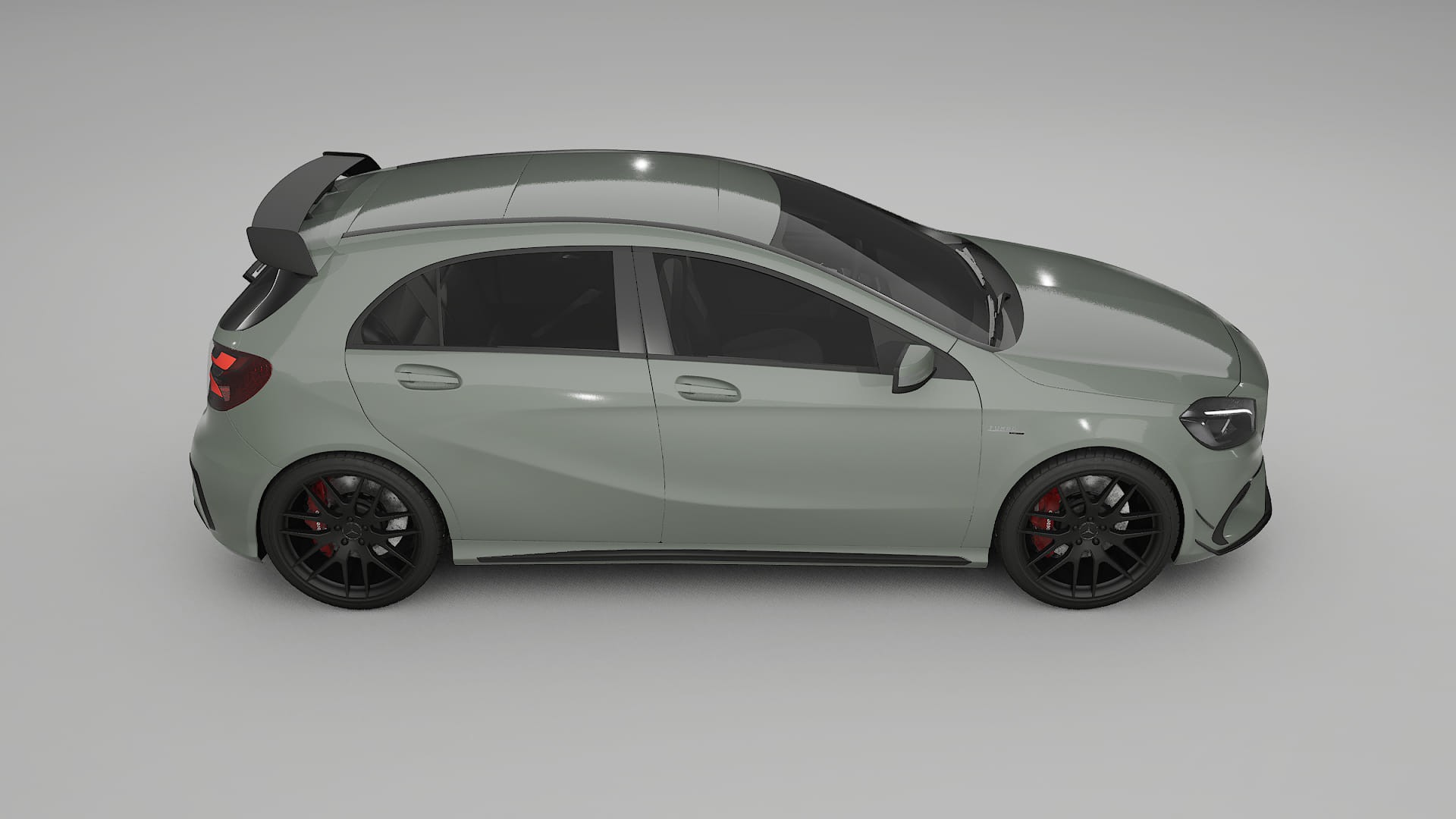 Mercedes A45 AMG W176 TPU Lackschutzfolie | SLATE Farbwechsel PPF – Komplett-Vorgeschnittener Kit