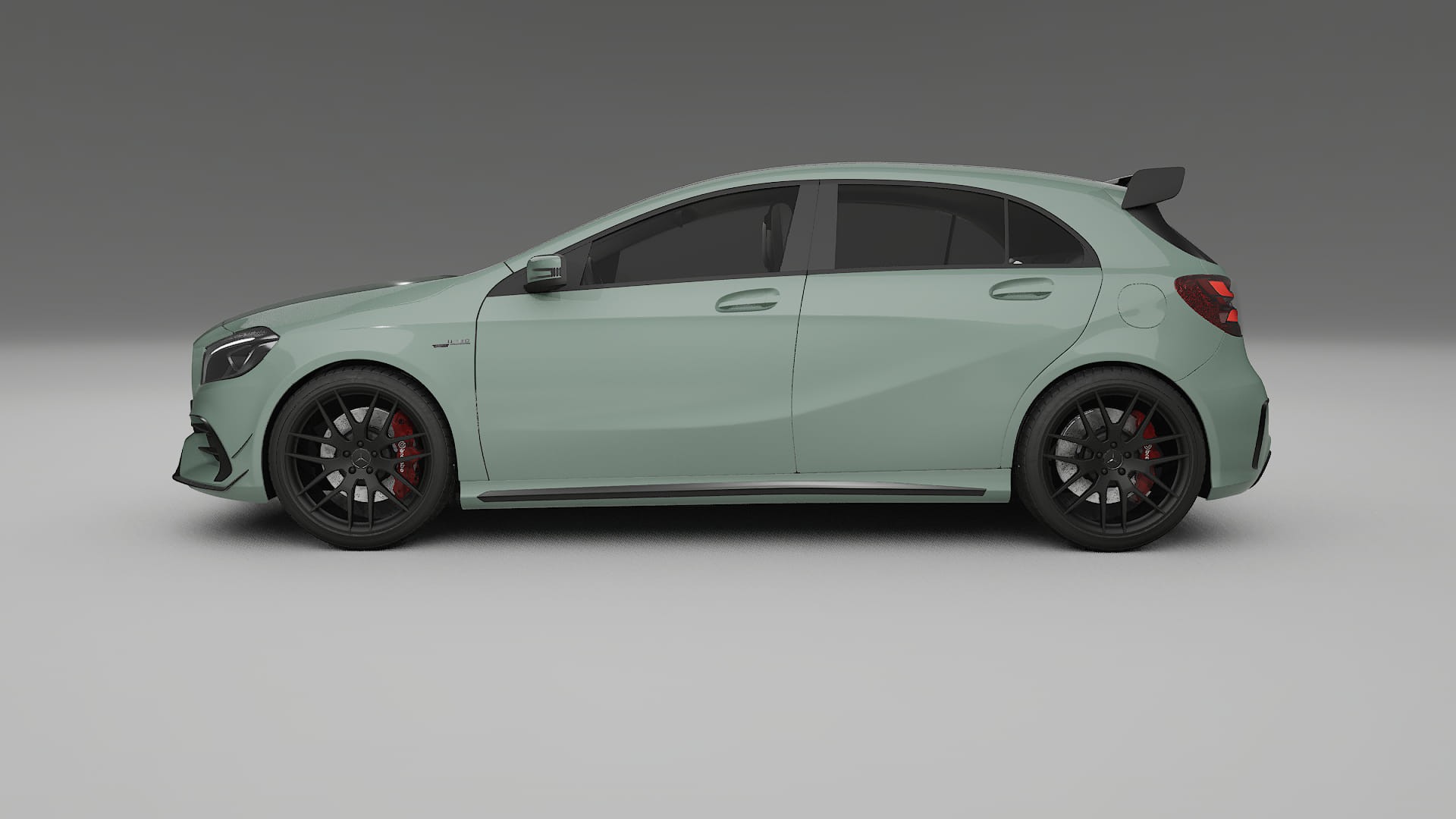 Mercedes A45 AMG W176 TPU Lackschutzfolie | CINDER Farbwechsel PPF – Komplett-Vorgeschnittener Kit