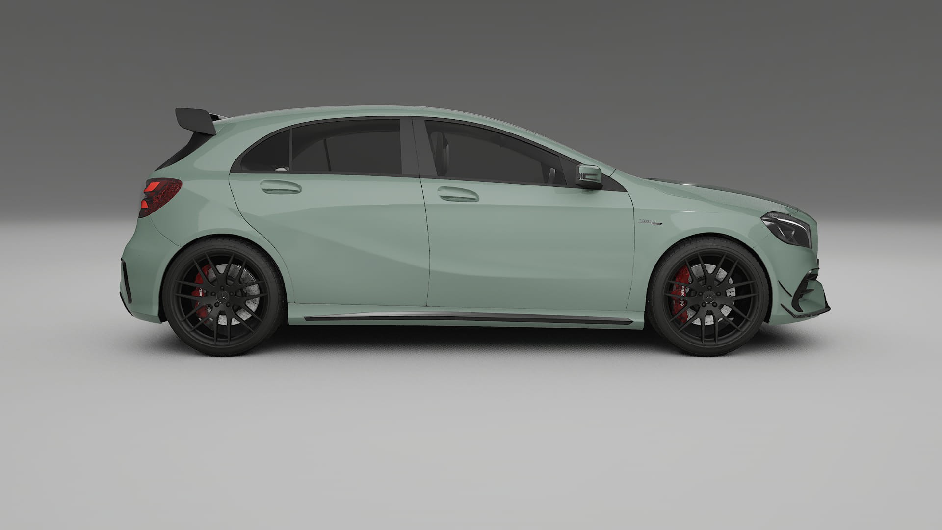 Mercedes A45 AMG W176 TPU Lackschutzfolie | CINDER Farbwechsel PPF – Komplett-Vorgeschnittener Kit