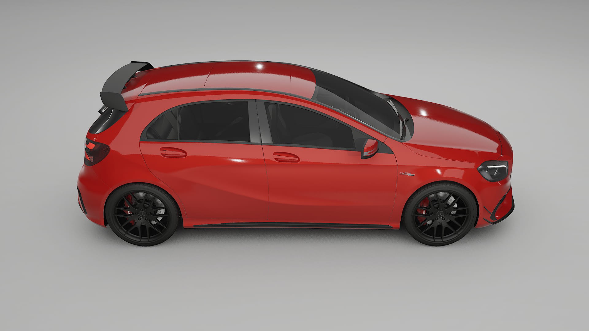 Mercedes A45 AMG W176 TPU Lackschutzfolie | BLAZE Farbwechsel PPF – Komplett-Vorgeschnittener Kit