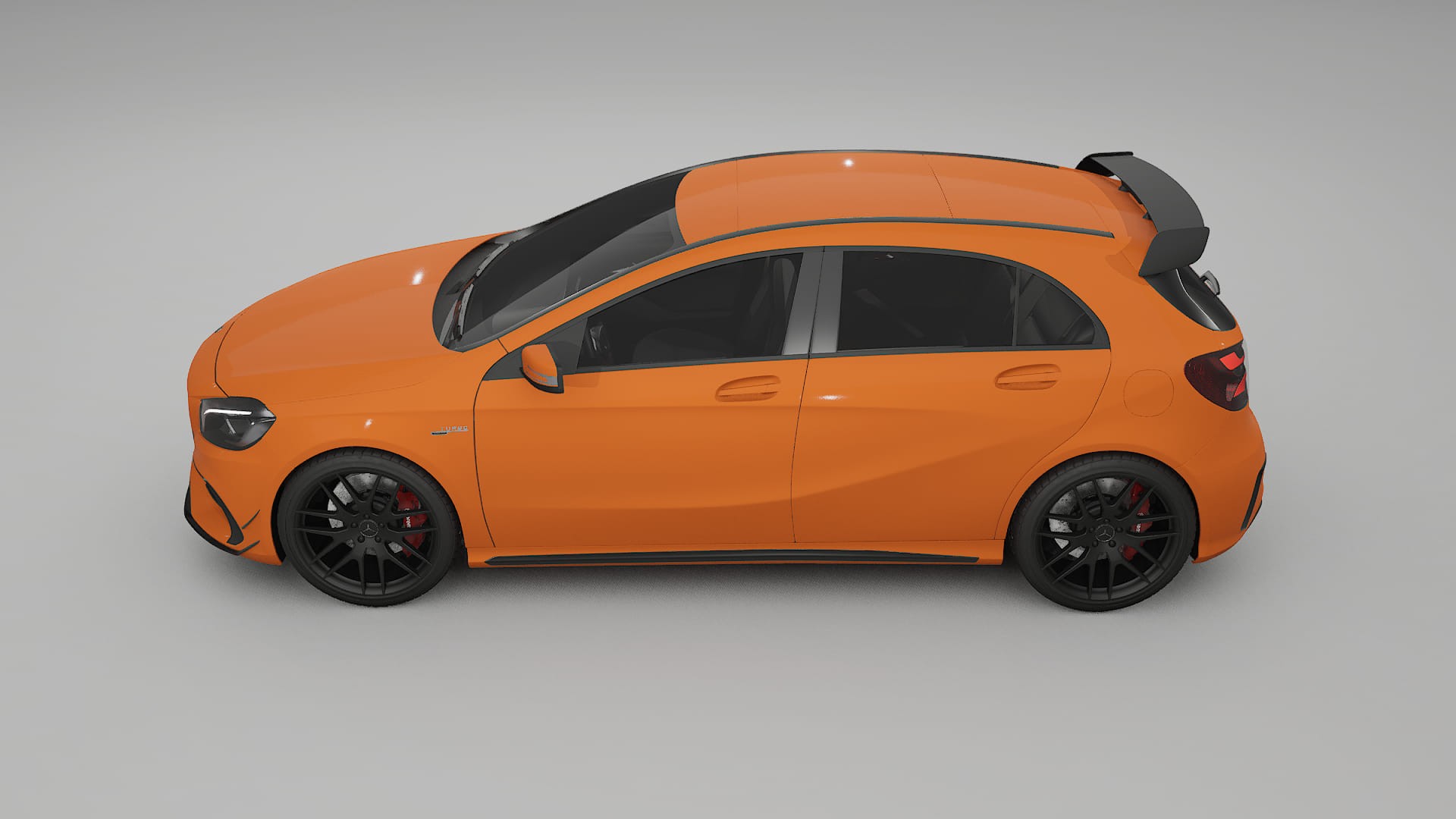 Mercedes A45 AMG W176 TPU Lackschutzfolie | ROCKET Farbwechsel PPF – Komplett-Vorgeschnittener Kit