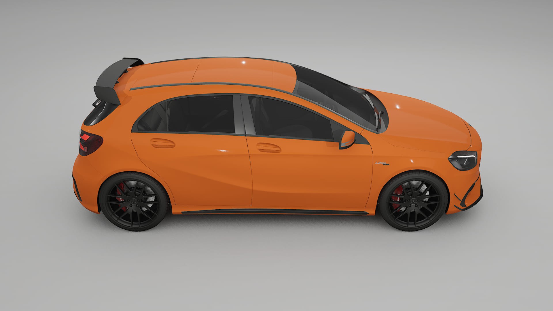 Mercedes A45 AMG W176 TPU Lackschutzfolie | ROCKET Farbwechsel PPF – Komplett-Vorgeschnittener Kit
