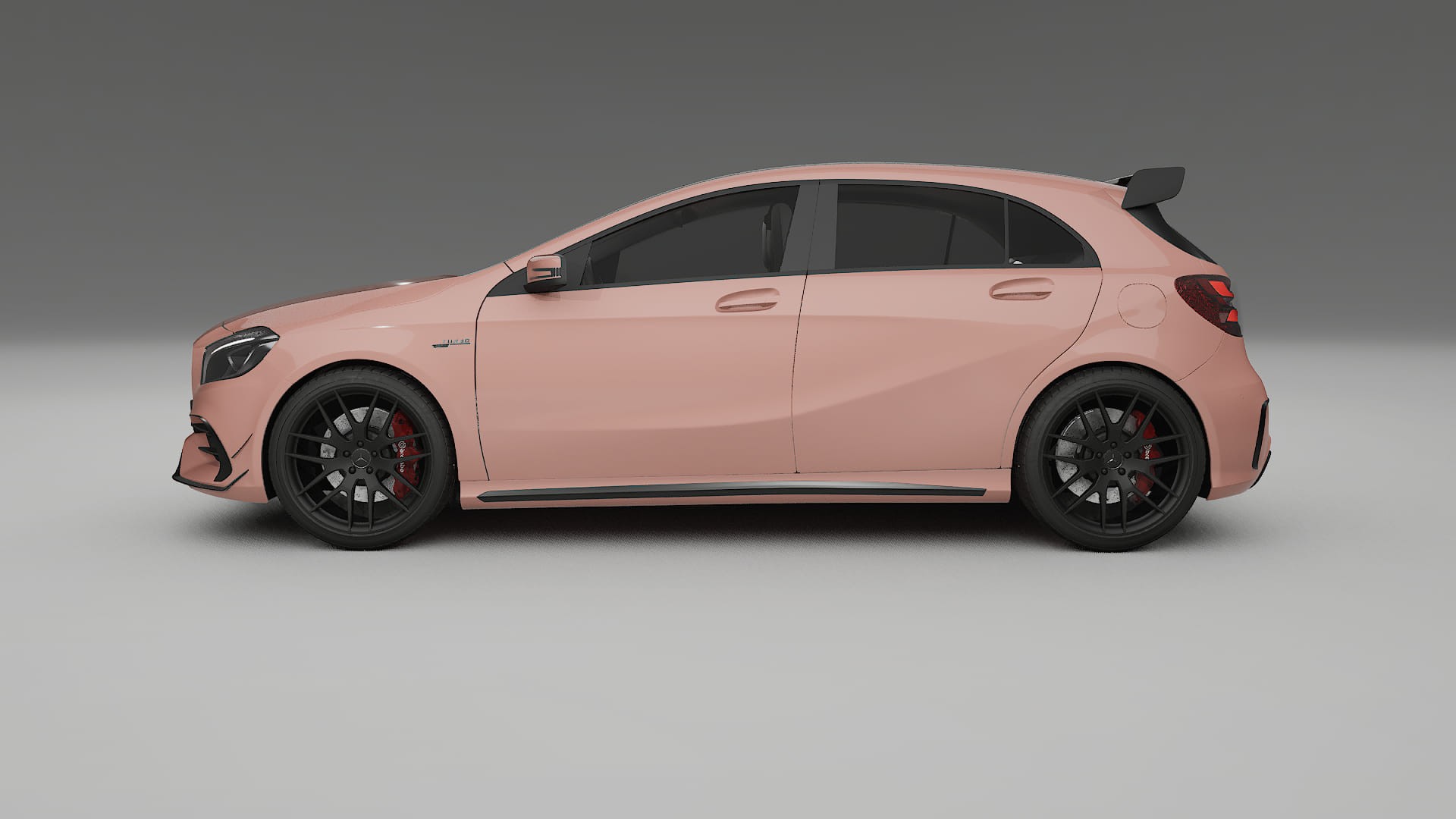 Mercedes A45 AMG W176 TPU Lackschutzfolie | BLUSH Farbwechsel PPF – Komplett-Vorgeschnittener Kit