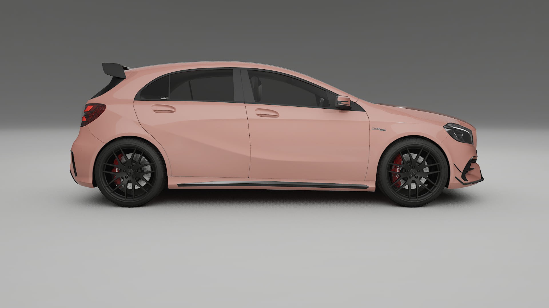 Mercedes A45 AMG W176 TPU Lackschutzfolie | BLUSH Farbwechsel PPF – Komplett-Vorgeschnittener Kit
