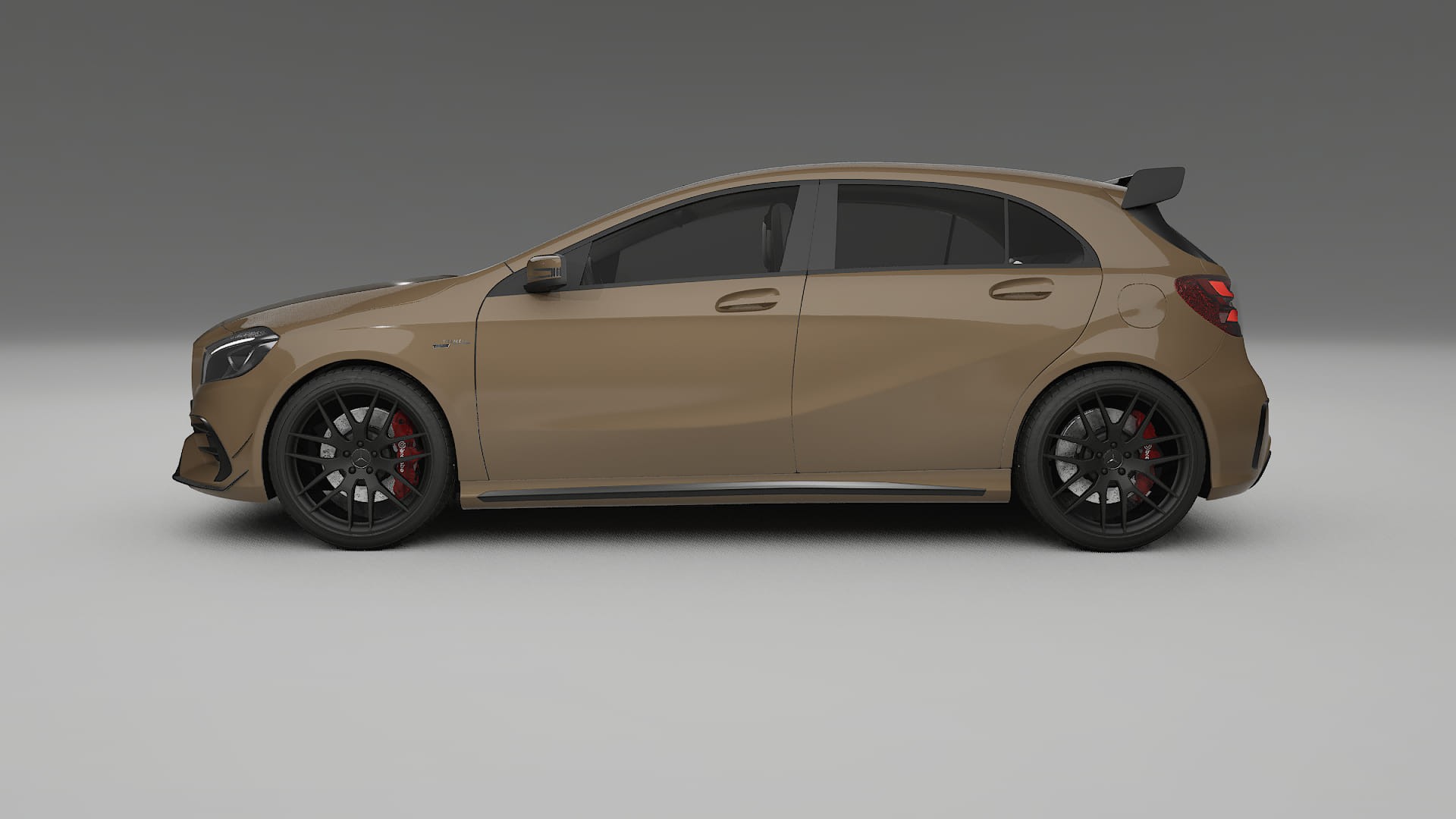 Mercedes A45 AMG W176 TPU Lackschutzfolie | SAHARA Farbwechsel PPF – Komplett-Vorgeschnittener Kit