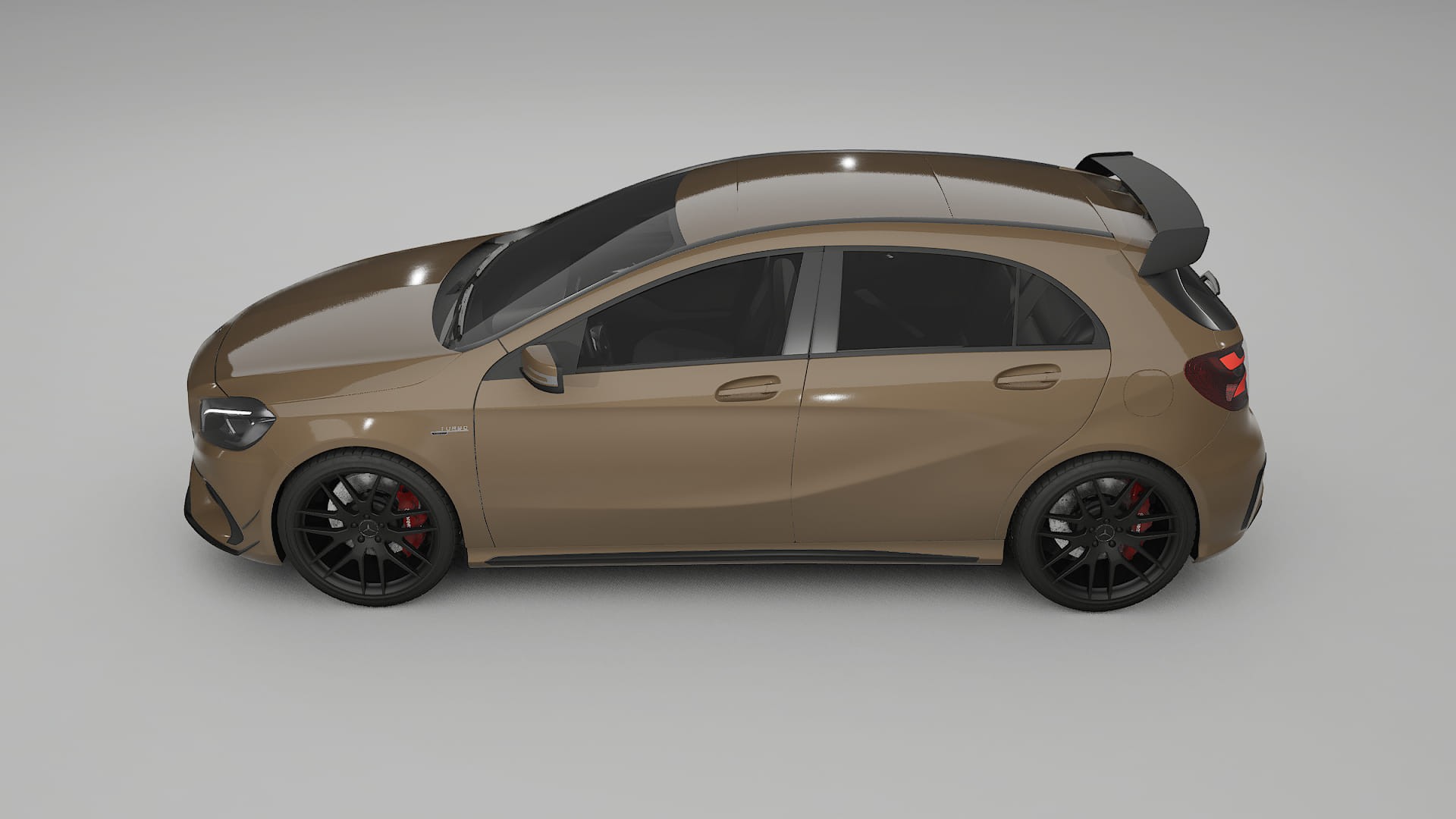 Mercedes A45 AMG W176 TPU Lackschutzfolie | SAHARA Farbwechsel PPF – Komplett-Vorgeschnittener Kit