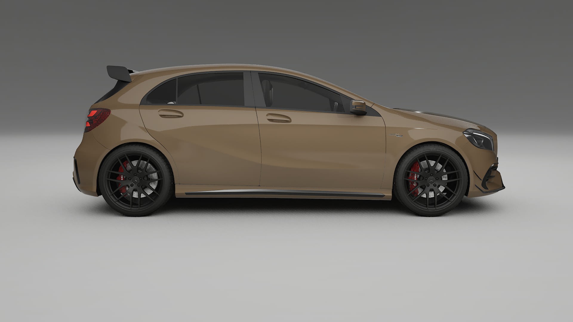Mercedes A45 AMG W176 TPU Lackschutzfolie | SAHARA Farbwechsel PPF – Komplett-Vorgeschnittener Kit