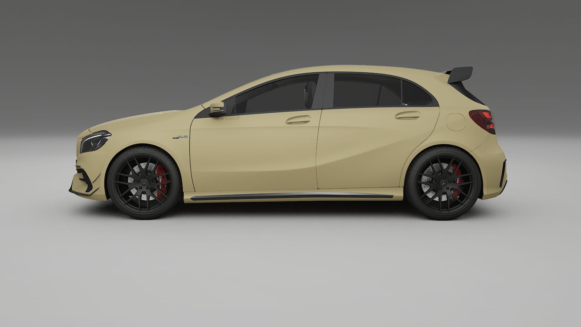 Mercedes A45 AMG W176 TPU Lackschutzfolie | SAND Farbwechsel PPF – Komplett-Vorgeschnittener Kit