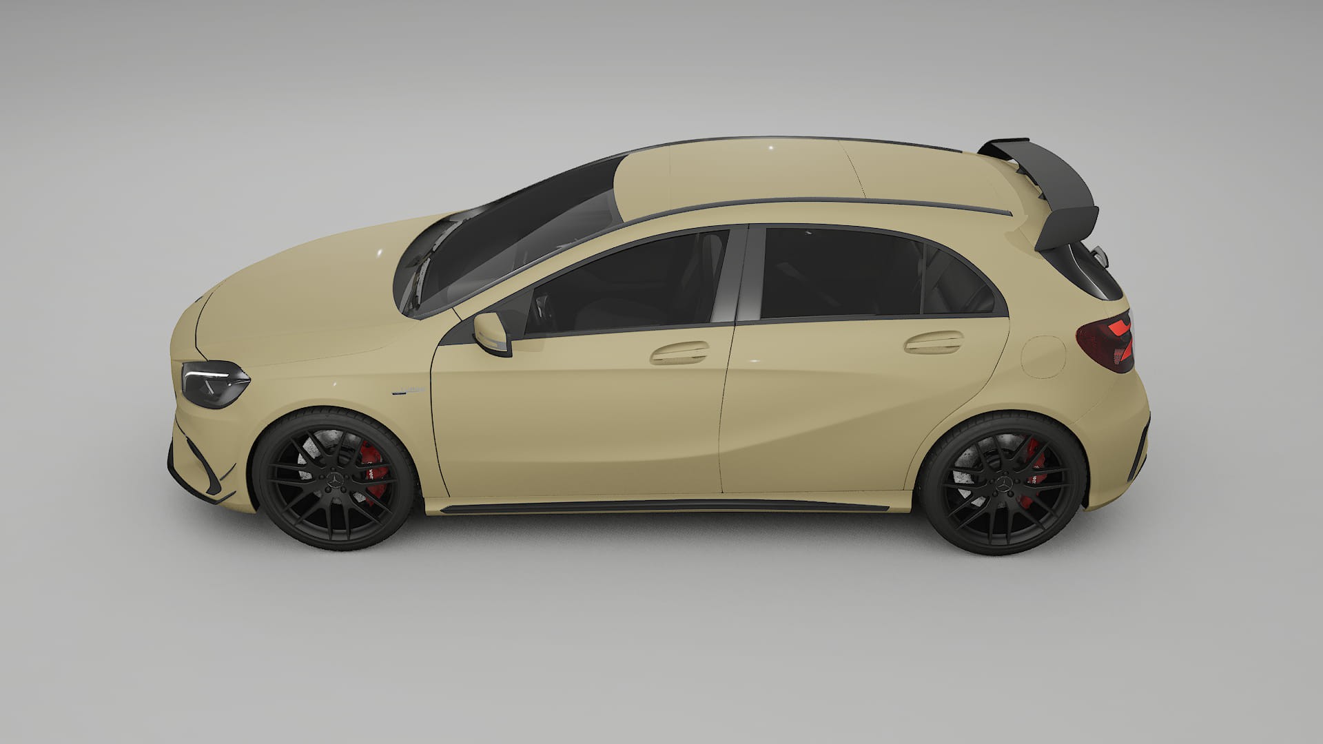 Mercedes A45 AMG W176 TPU Lackschutzfolie | SAND Farbwechsel PPF – Komplett-Vorgeschnittener Kit