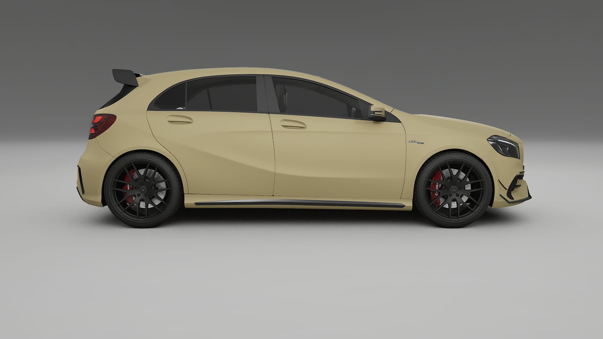 Mercedes A45 AMG W176 TPU Lackschutzfolie | SAND Farbwechsel PPF – Komplett-Vorgeschnittener Kit