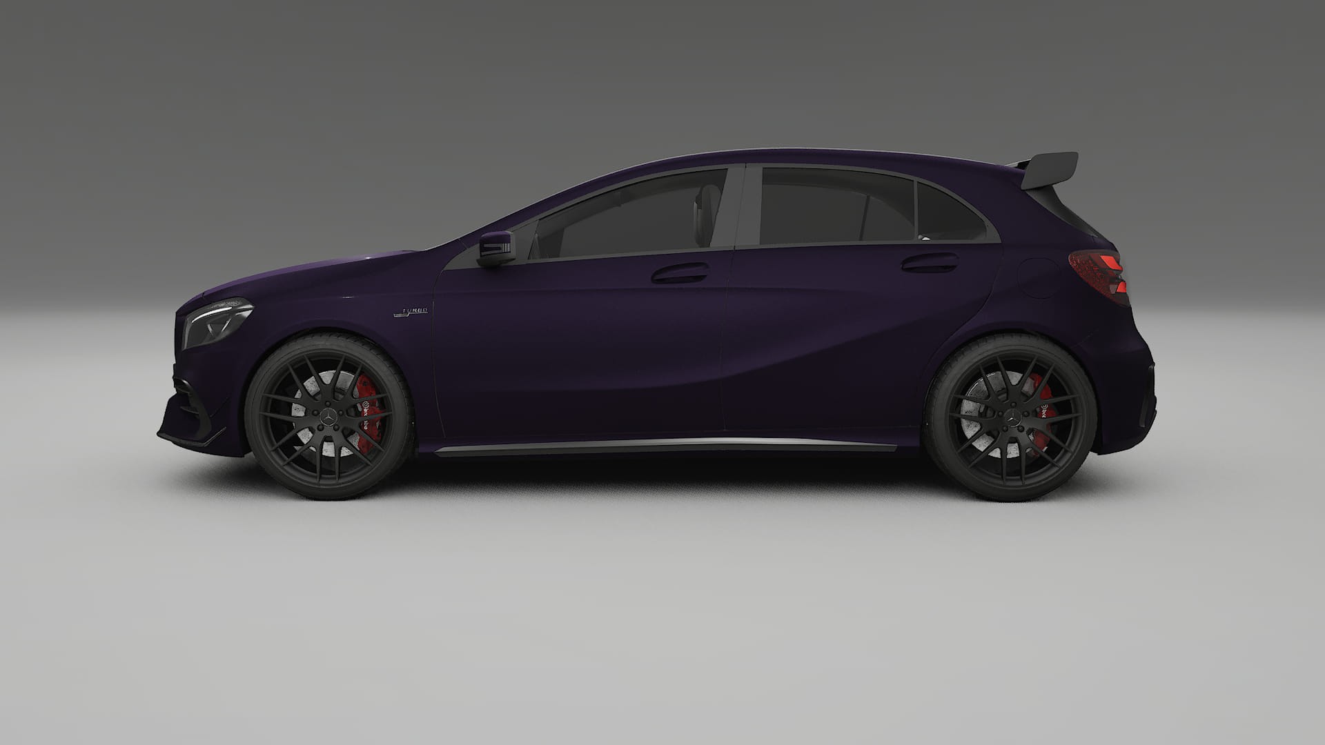 Mercedes A45 AMG W176 TPU Lackschutzfolie | VIOLET Farbwechsel PPF – Komplett-Vorgeschnittener Kit