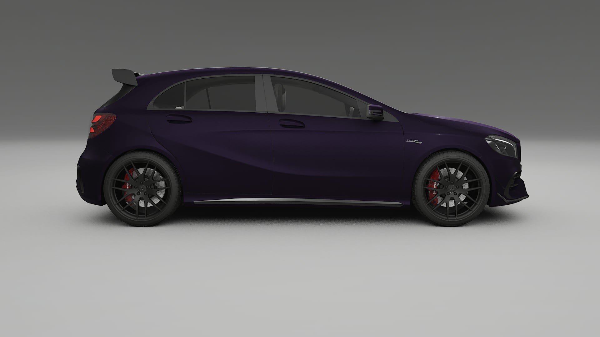 Mercedes A45 AMG W176 TPU Lackschutzfolie | VIOLET Farbwechsel PPF – Komplett-Vorgeschnittener Kit