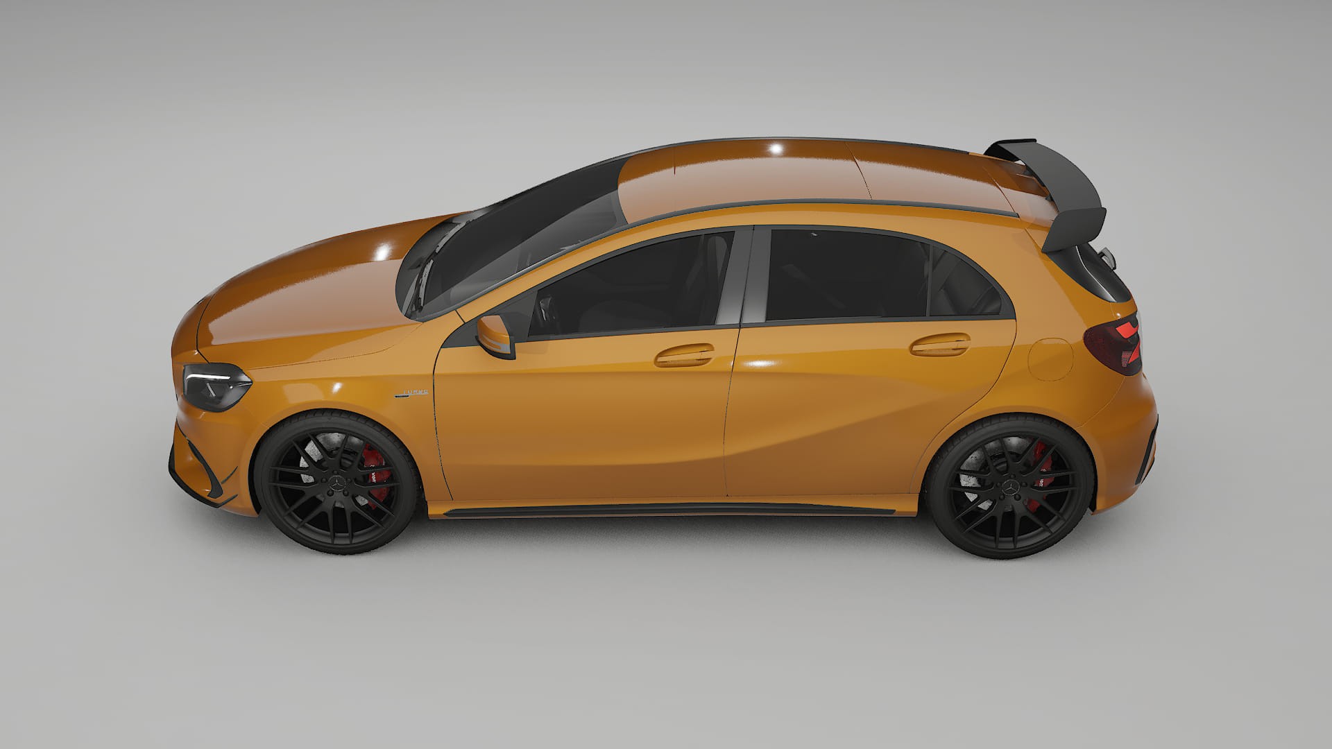 Mercedes A45 AMG W176 TPU Lackschutzfolie | DAISY Farbwechsel PPF – Komplett-Vorgeschnittener Kit