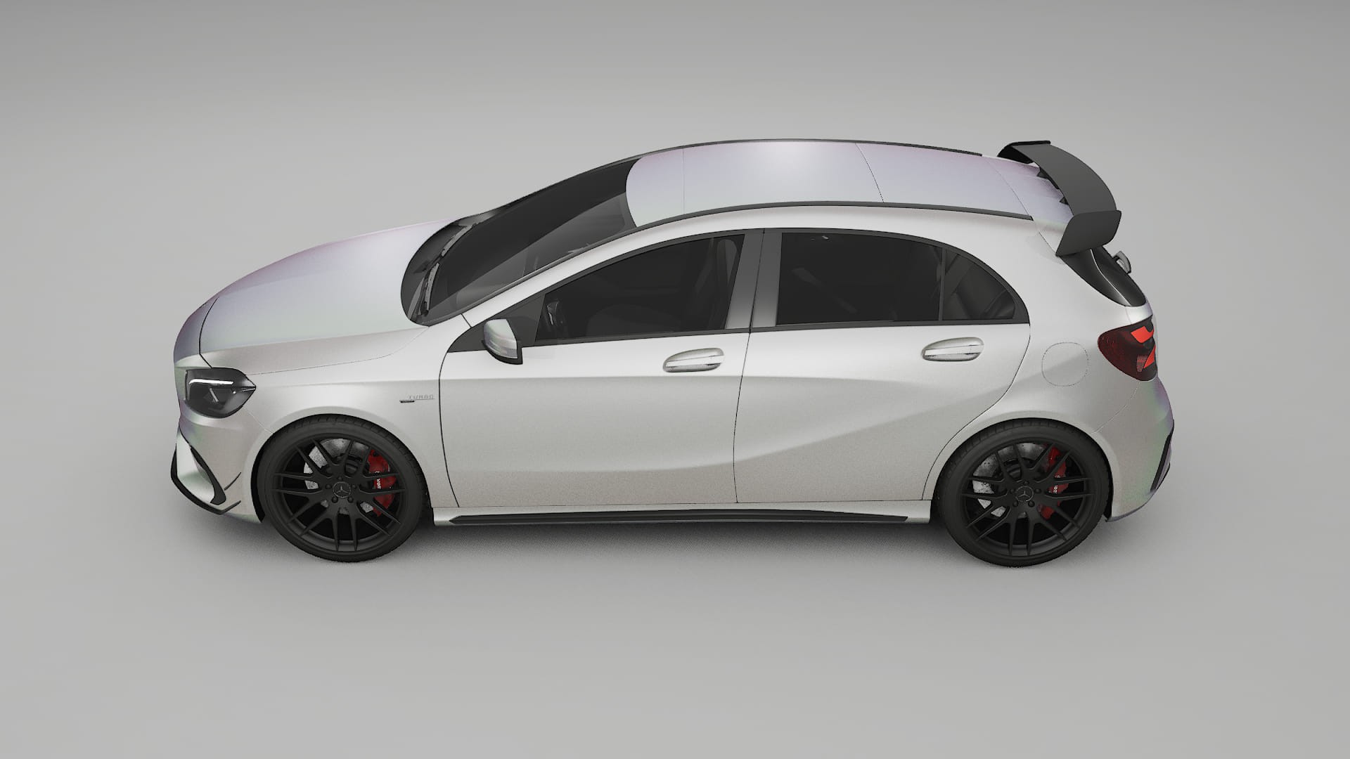 Mercedes A45 AMG W176 TPU Lackschutzfolie | NEBULA Farbwechsel PPF – Komplett-Vorgeschnittener Kit