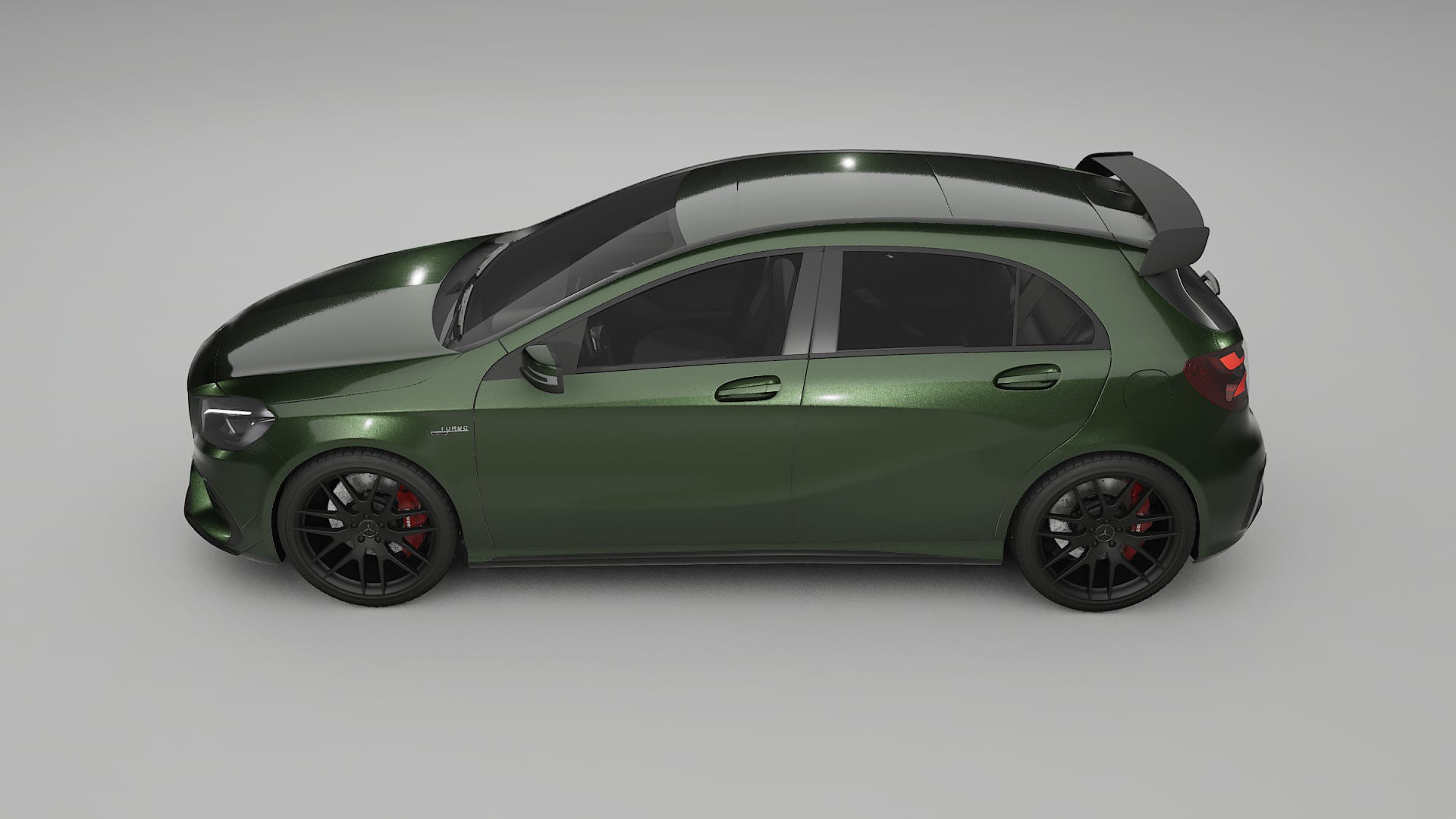 Mercedes A45 AMG W176 TPU Lackschutzfolie | LAGOON Farbwechsel PPF – Komplett-Vorgeschnittener Kit