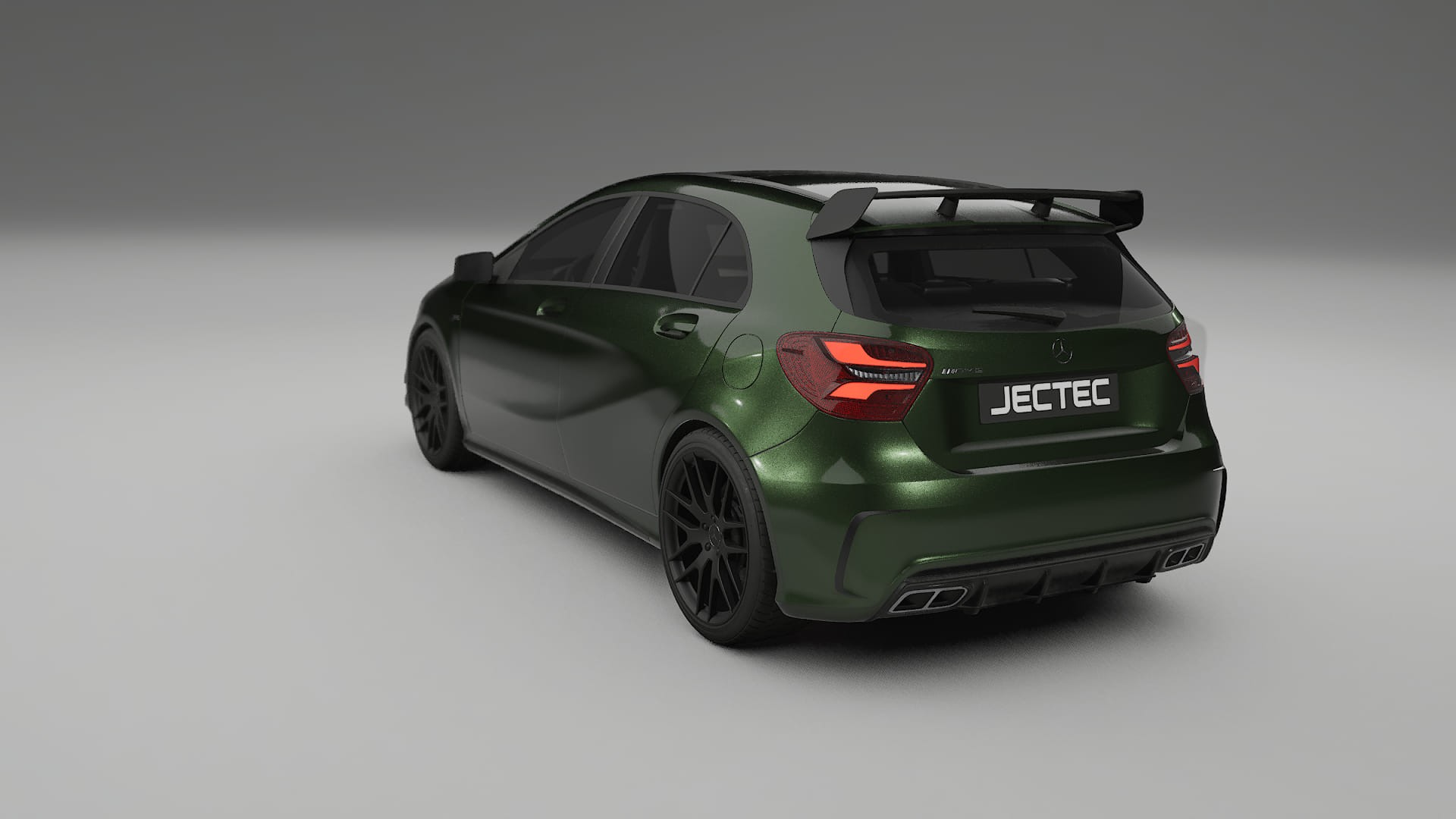 Mercedes A45 AMG W176 TPU Lackschutzfolie | LAGOON Farbwechsel PPF – Komplett-Vorgeschnittener Kit