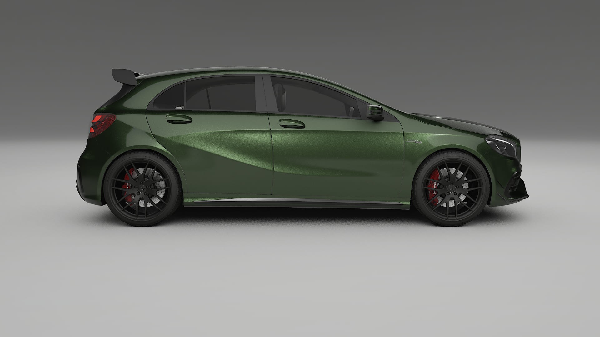 Mercedes A45 AMG W176 TPU Lackschutzfolie | LAGOON Farbwechsel PPF – Komplett-Vorgeschnittener Kit