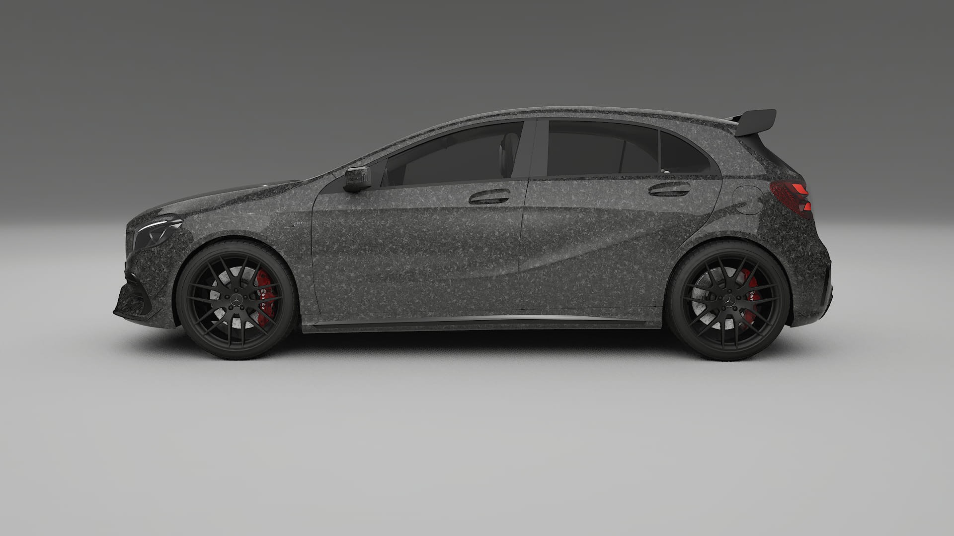 Mercedes A45 AMG W176 TPU Lackschutzfolie | FORGED S Farbwechsel PPF – Komplett-Vorgeschnittener Kit