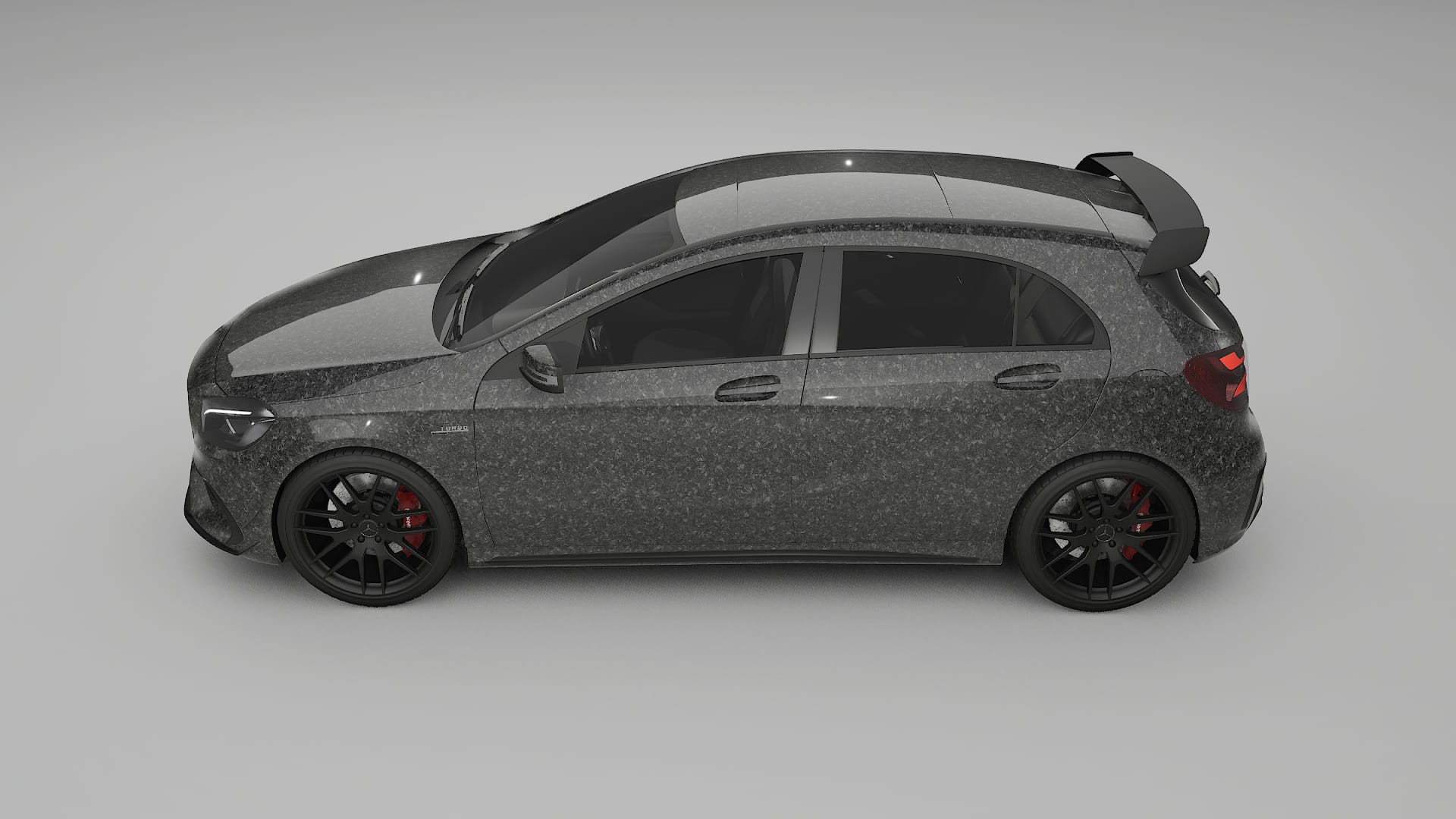 Mercedes A45 AMG W176 TPU Lackschutzfolie | FORGED S Farbwechsel PPF – Komplett-Vorgeschnittener Kit