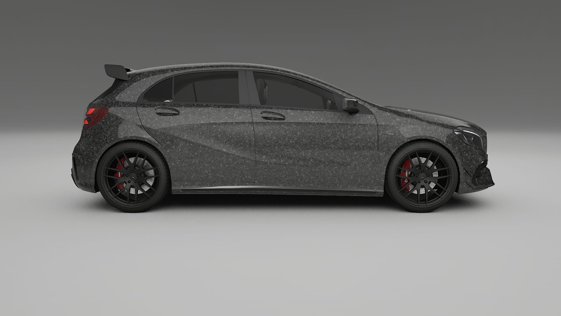 Mercedes A45 AMG W176 TPU Lackschutzfolie | FORGED S Farbwechsel PPF – Komplett-Vorgeschnittener Kit