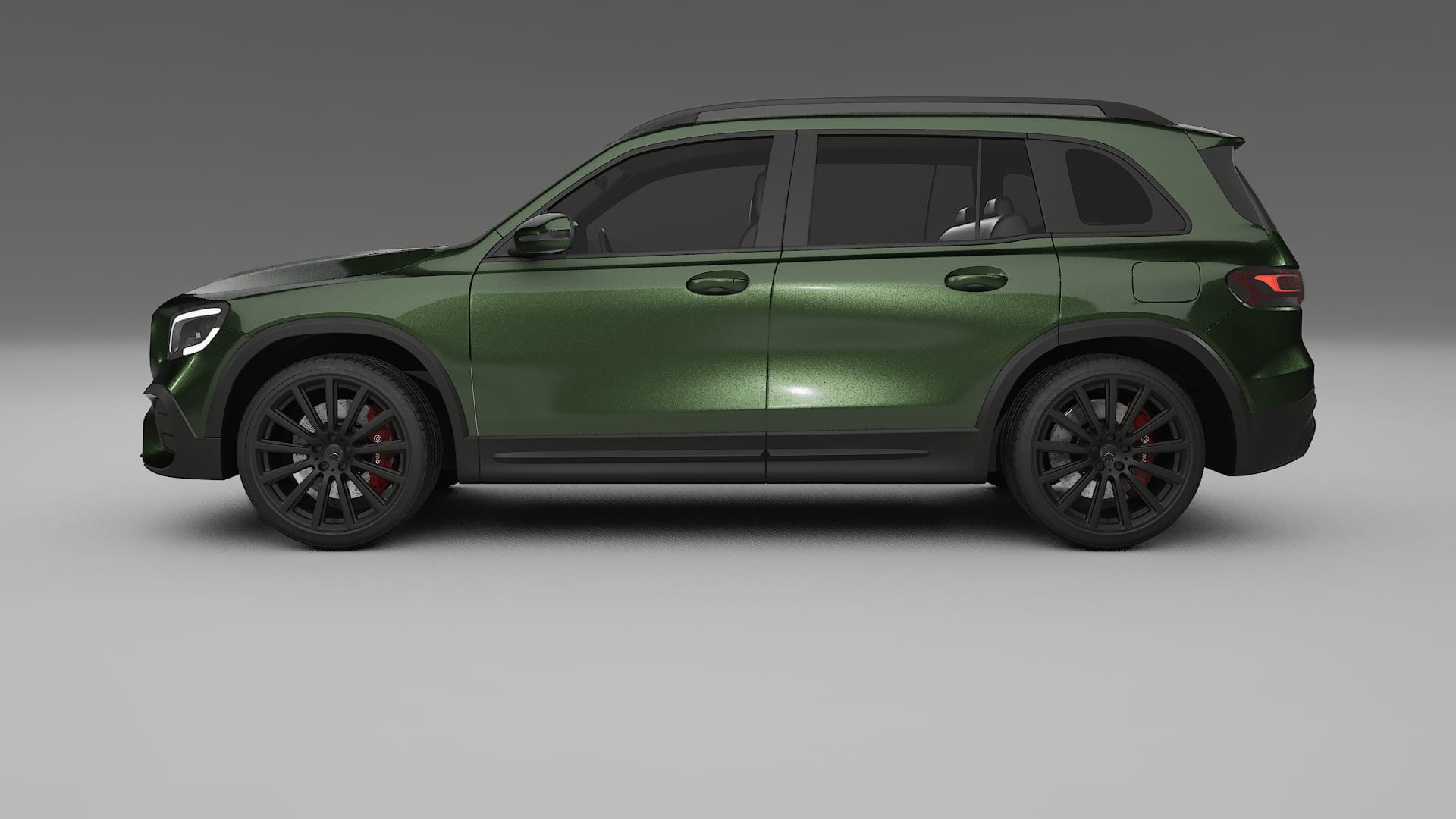 Mercedes AMG GLB TPU Lackschutzfolie | LAGOON Farbwechsel PPF – Komplett-Vorgeschnittener Kit