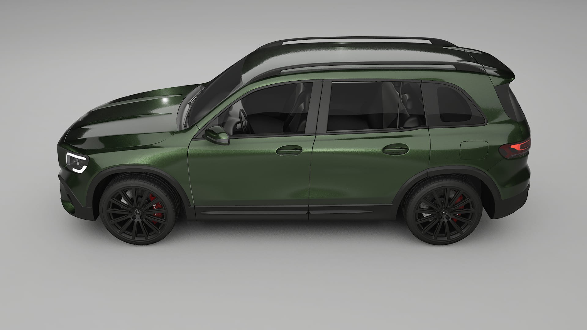 Mercedes AMG GLB TPU Lackschutzfolie | LAGOON Farbwechsel PPF – Komplett-Vorgeschnittener Kit
