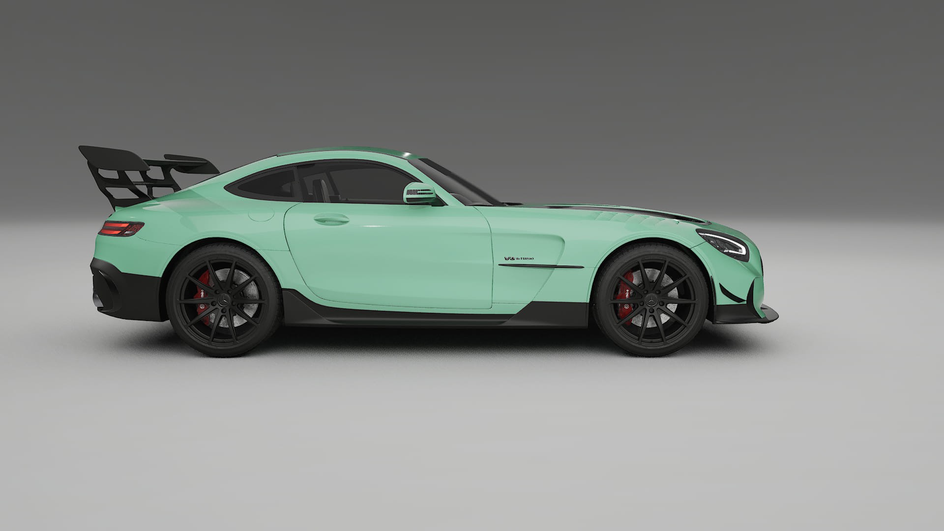 Mercedes AMG GT Black Series C192 Coupe TPU Lackschutzfolie | DUSTY Farbwechsel PPF – Komplett-Vorgeschnittener Kit