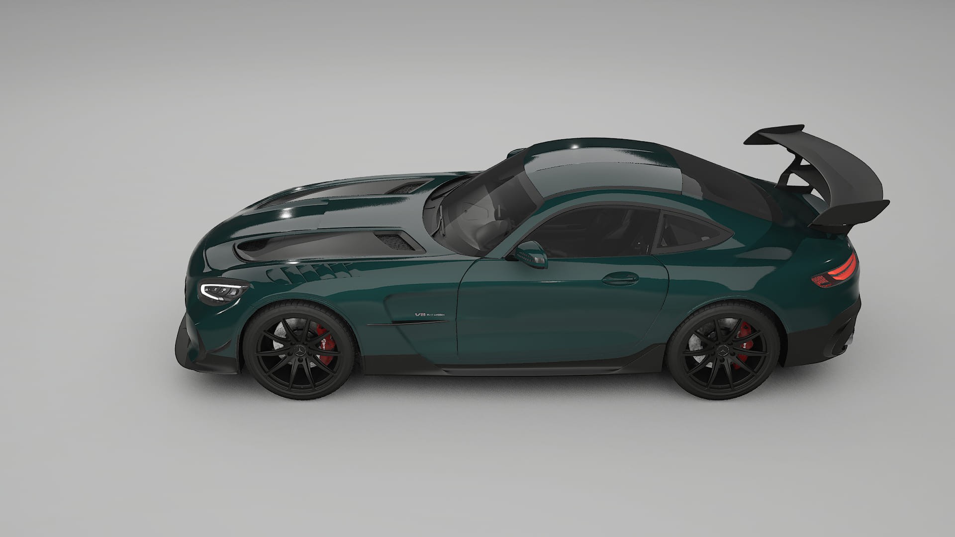 Mercedes AMG GT Black Series C192 Coupe TPU Lackschutzfolie | INFERNO Farbwechsel PPF – Komplett-Vorgeschnittener Kit