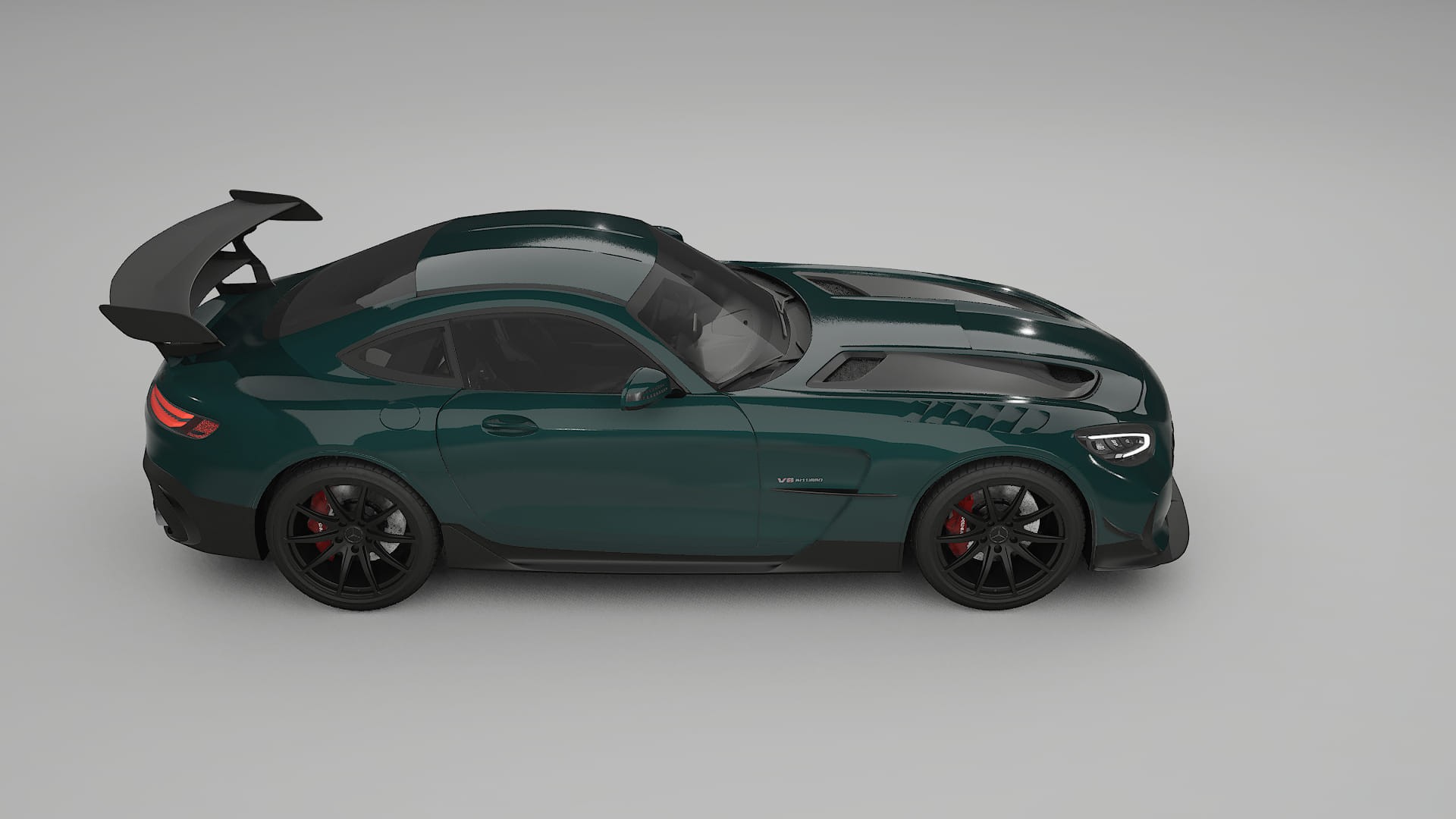 Mercedes AMG GT Black Series C192 Coupe TPU Lackschutzfolie | INFERNO Farbwechsel PPF – Komplett-Vorgeschnittener Kit