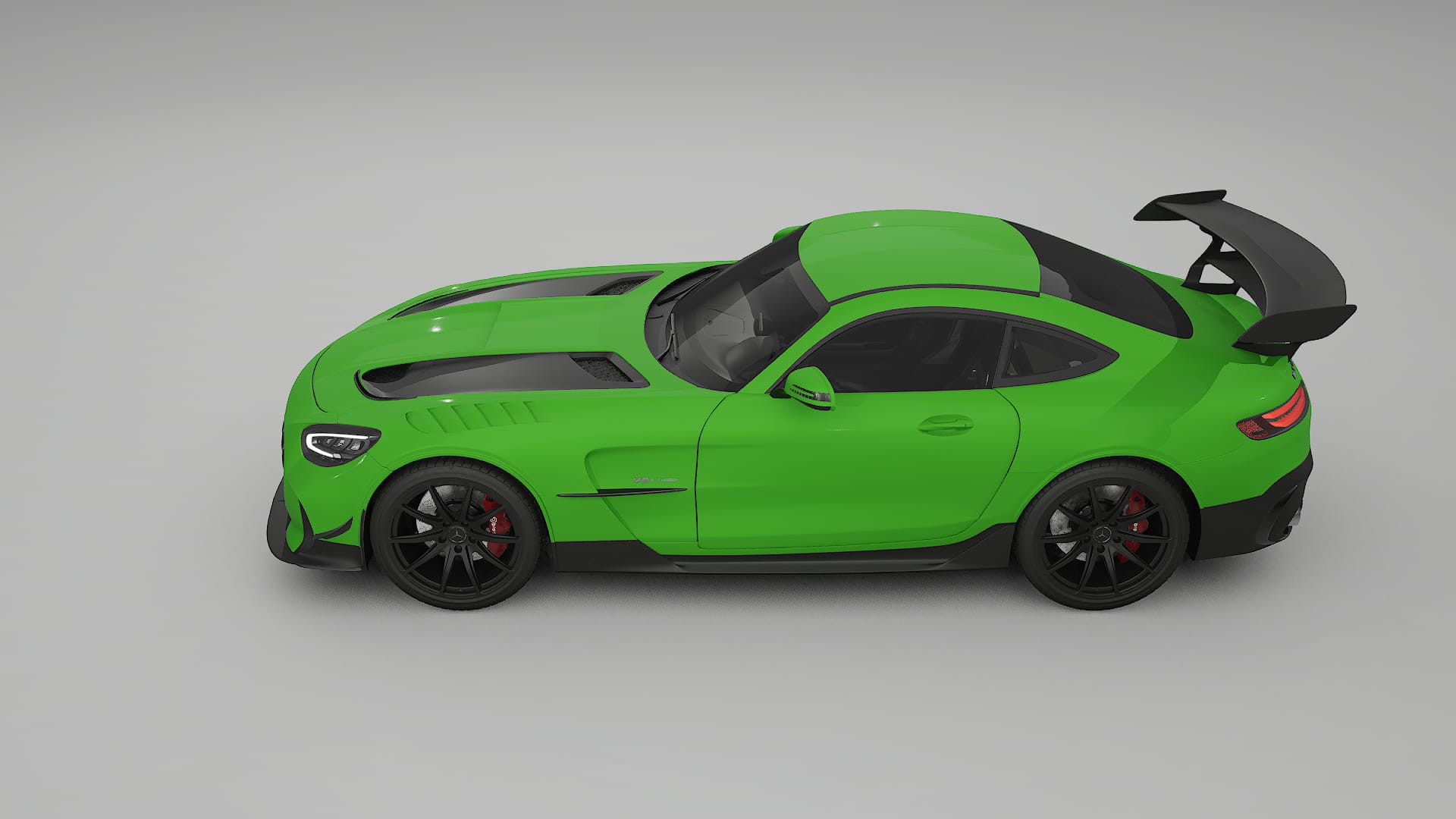 Mercedes AMG GT Black Series C192 Coupe TPU Lackschutzfolie | VENOM Farbwechsel PPF – Komplett-Vorgeschnittener Kit