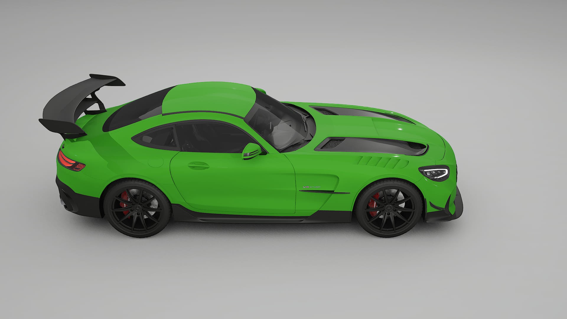 Mercedes AMG GT Black Series C192 Coupe TPU Lackschutzfolie | VENOM Farbwechsel PPF – Komplett-Vorgeschnittener Kit