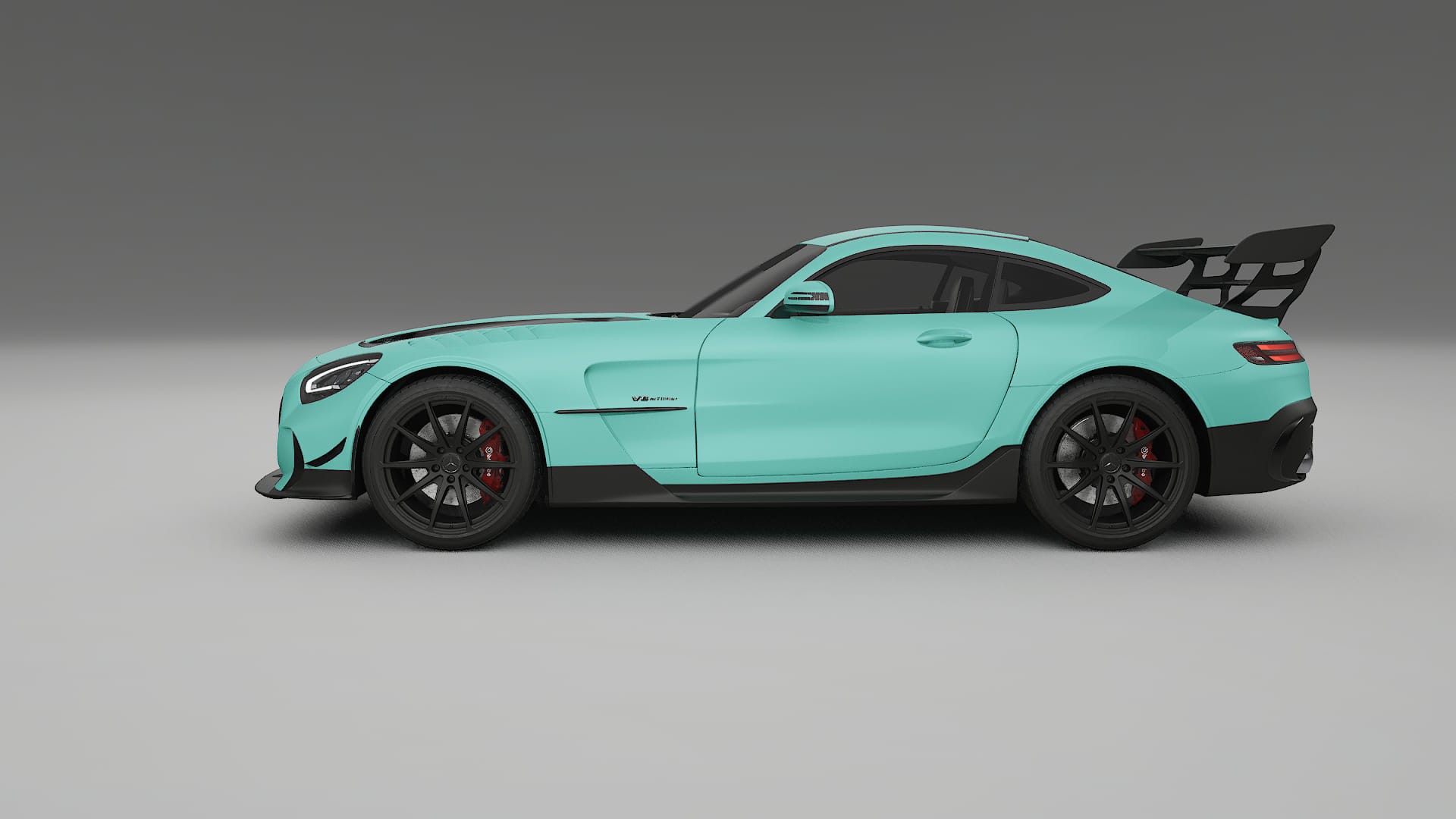 Mercedes AMG GT Black Series C192 Coupe TPU Lackschutzfolie | FROST Farbwechsel PPF – Komplett-Vorgeschnittener Kit
