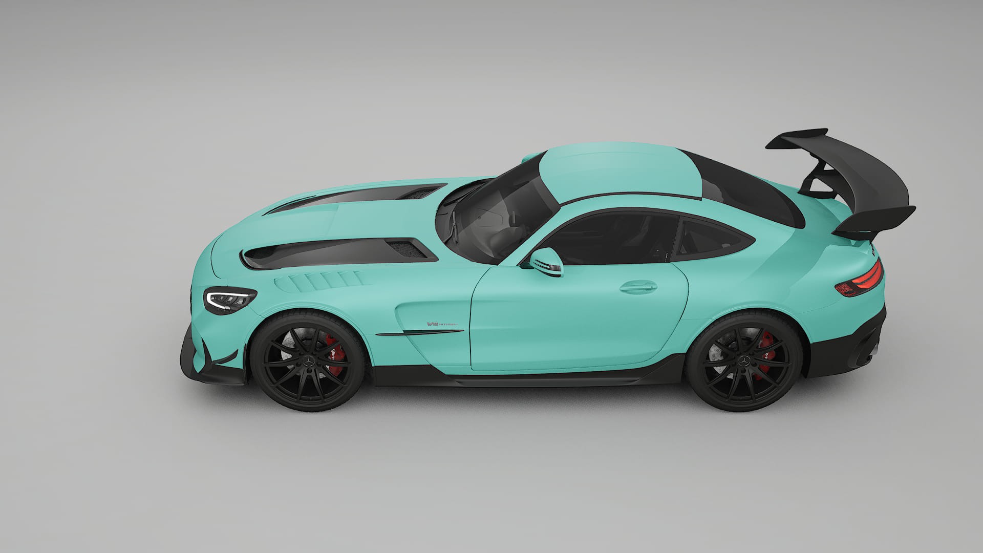 Mercedes AMG GT Black Series C192 Coupe TPU Lackschutzfolie | FROST Farbwechsel PPF – Komplett-Vorgeschnittener Kit