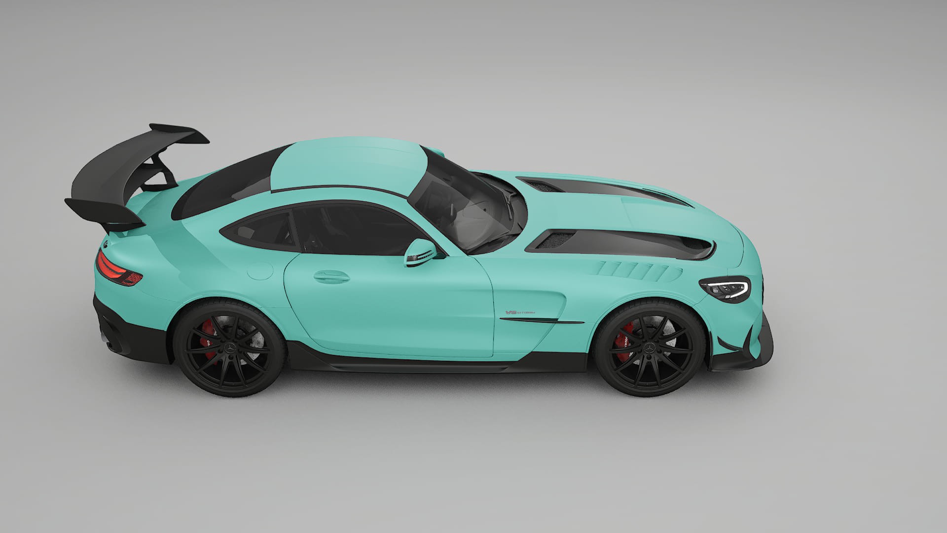 Mercedes AMG GT Black Series C192 Coupe TPU Lackschutzfolie | FROST Farbwechsel PPF – Komplett-Vorgeschnittener Kit