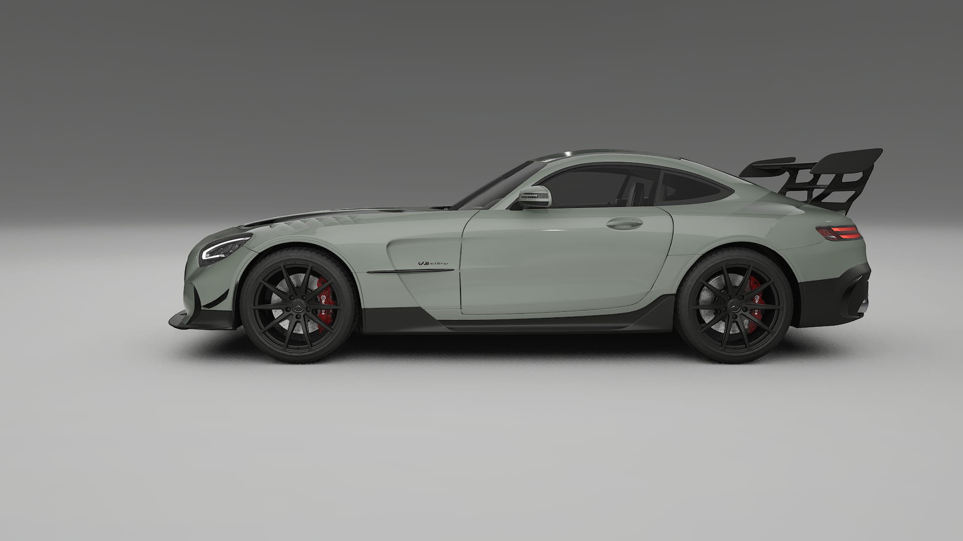Mercedes AMG GT Black Series C192 Coupe TPU Lackschutzfolie | SLATE Farbwechsel PPF – Komplett-Vorgeschnittener Kit