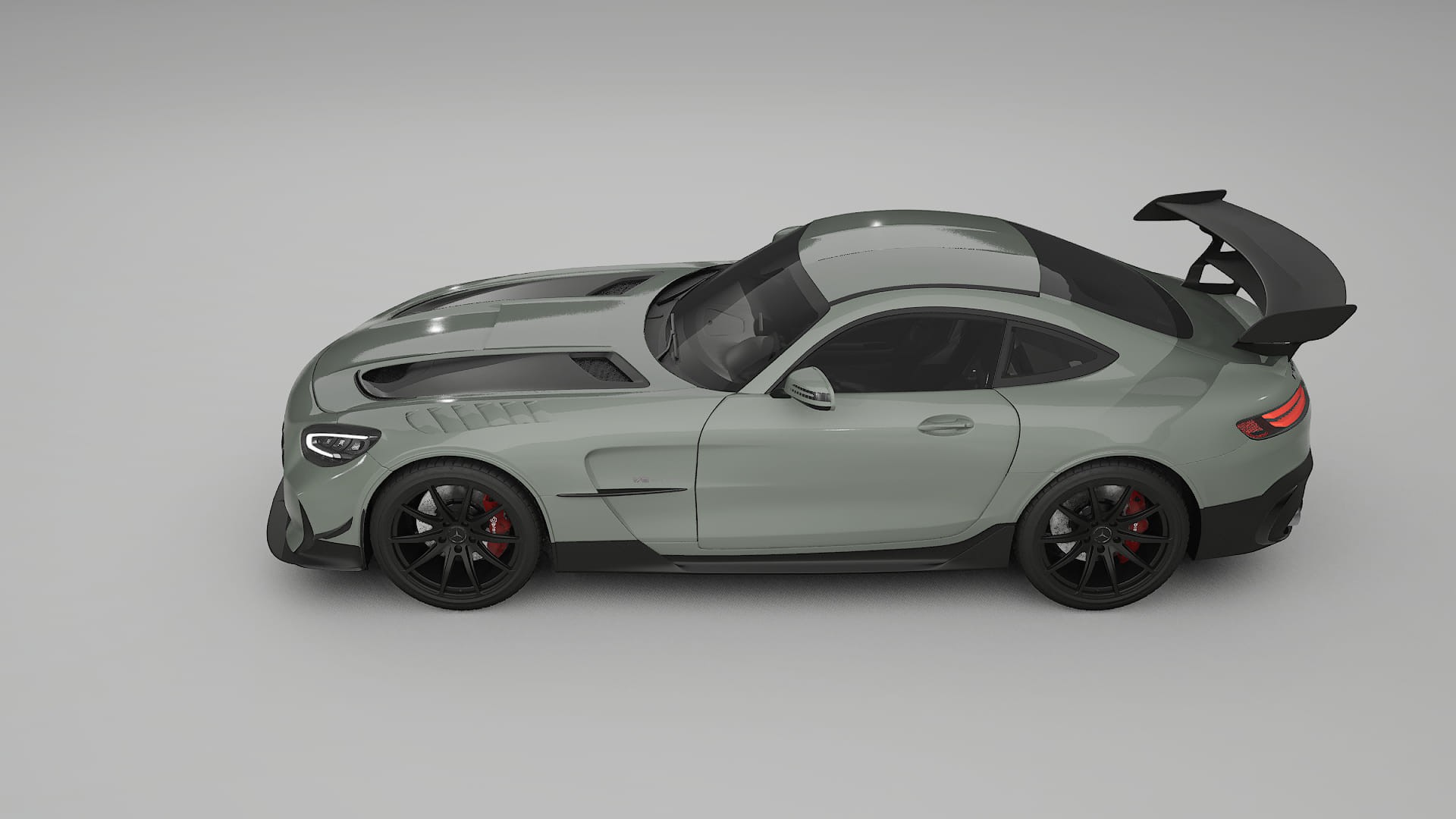 Mercedes AMG GT Black Series C192 Coupe TPU Lackschutzfolie | SLATE Farbwechsel PPF – Komplett-Vorgeschnittener Kit