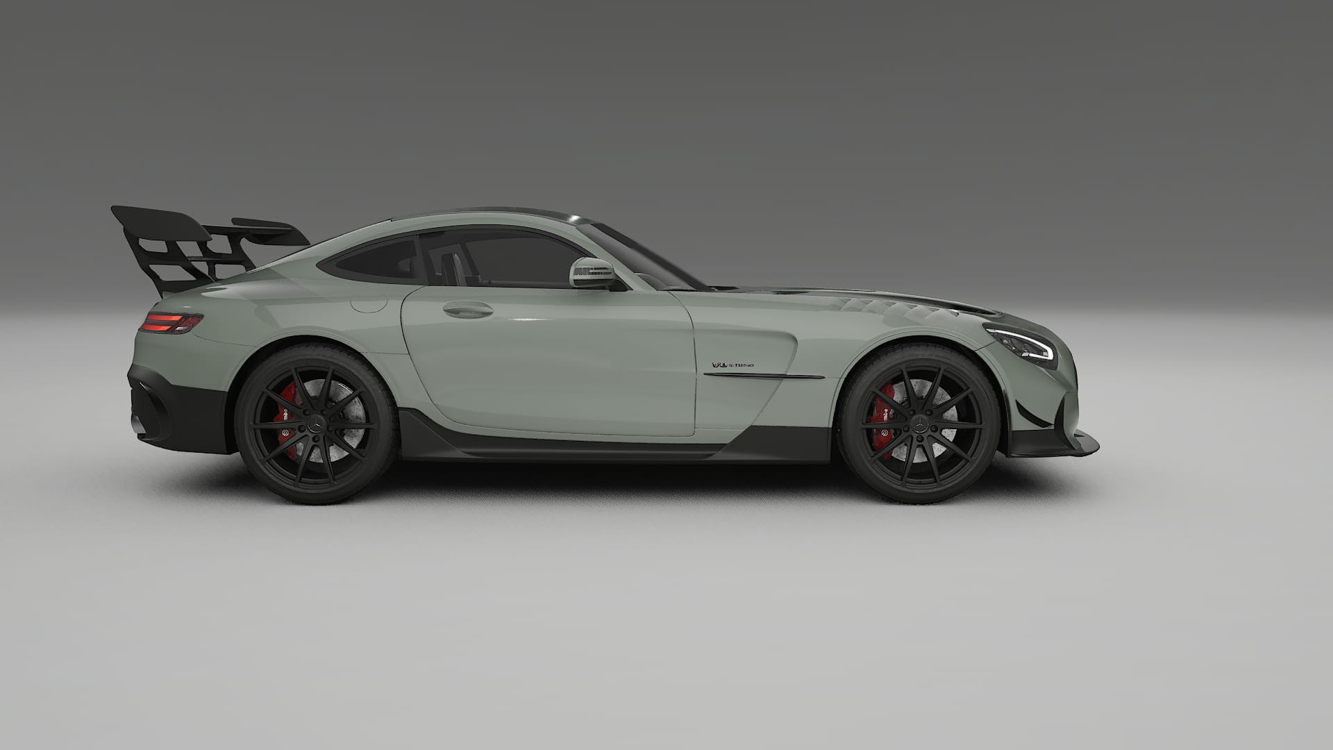Mercedes AMG GT Black Series C192 Coupe TPU Lackschutzfolie | SLATE Farbwechsel PPF – Komplett-Vorgeschnittener Kit