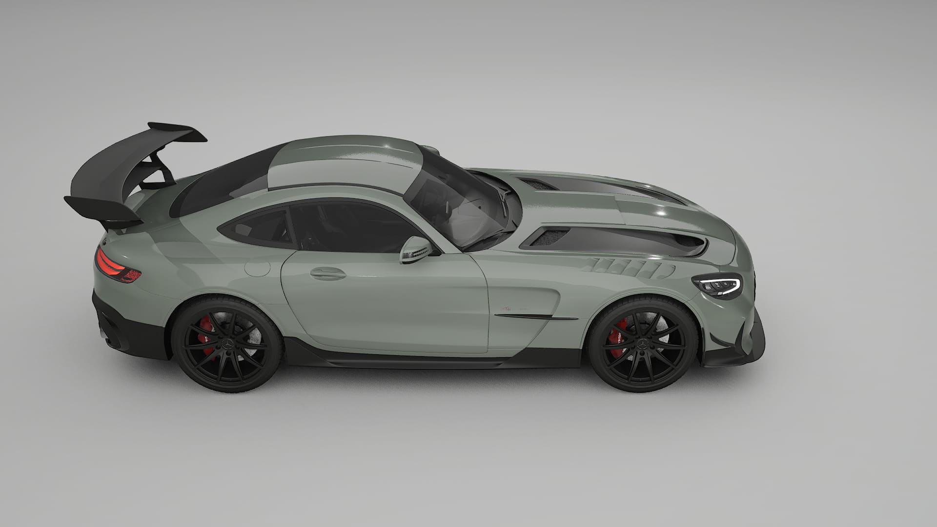 Mercedes AMG GT Black Series C192 Coupe TPU Lackschutzfolie | SLATE Farbwechsel PPF – Komplett-Vorgeschnittener Kit