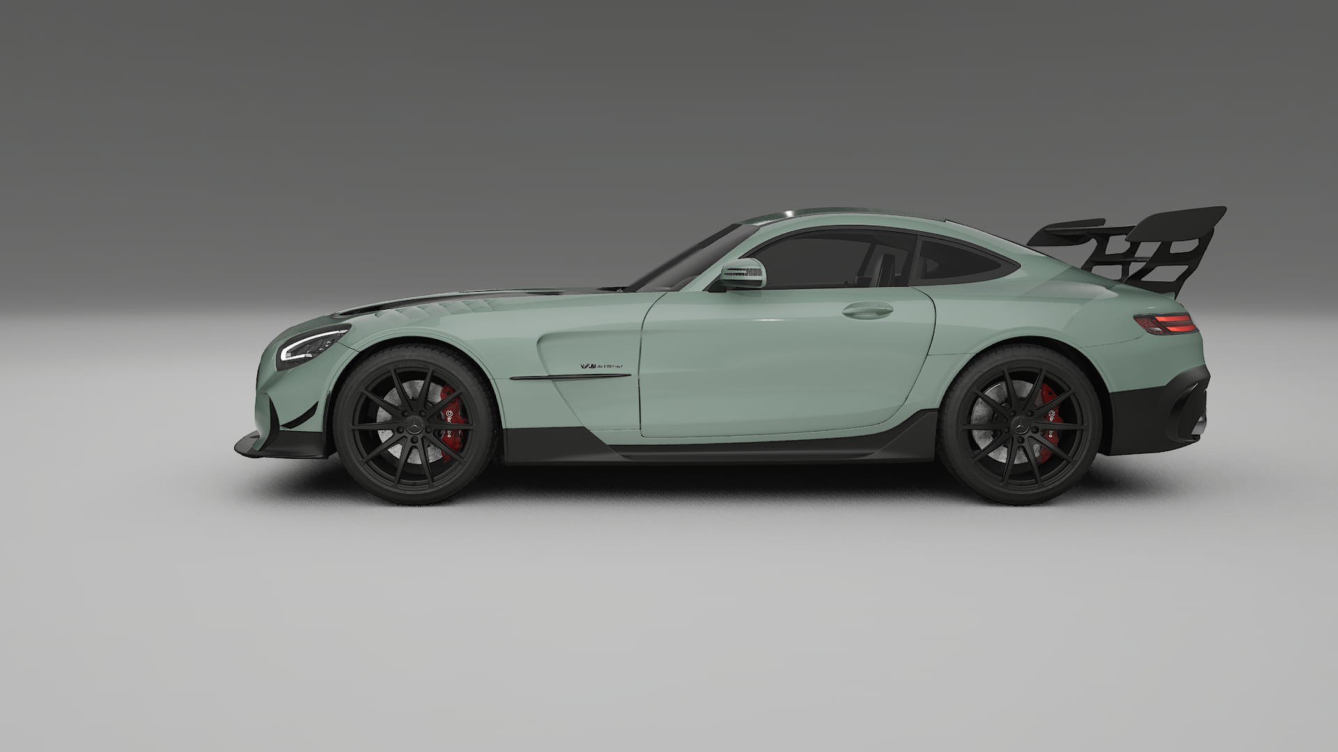 Mercedes AMG GT Black Series C192 Coupe TPU Lackschutzfolie | CINDER Farbwechsel PPF – Komplett-Vorgeschnittener Kit