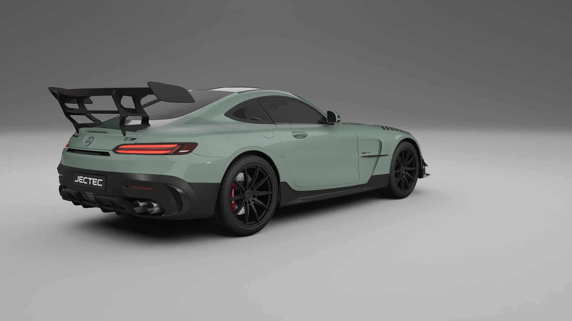 Mercedes AMG GT Black Series C192 Coupe TPU Lackschutzfolie | CINDER Farbwechsel PPF – Komplett-Vorgeschnittener Kit