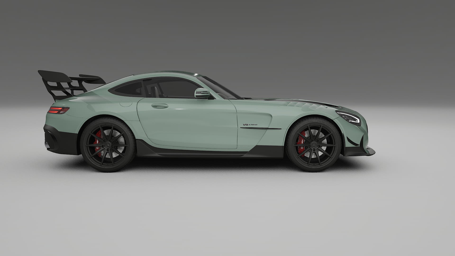 Mercedes AMG GT Black Series C192 Coupe TPU Lackschutzfolie | CINDER Farbwechsel PPF – Komplett-Vorgeschnittener Kit