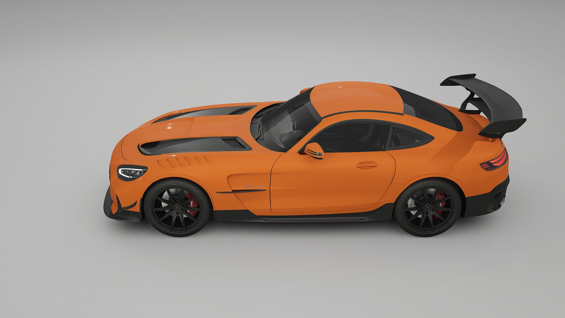 Mercedes AMG GT Black Series C192 Coupe TPU Lackschutzfolie | ROCKET Farbwechsel PPF – Komplett-Vorgeschnittener Kit