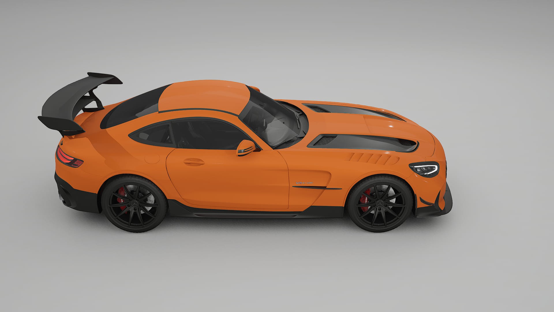 Mercedes AMG GT Black Series C192 Coupe TPU Lackschutzfolie | ROCKET Farbwechsel PPF – Komplett-Vorgeschnittener Kit